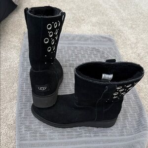 UGG Circle Studded Mid-Calf Winter Boots